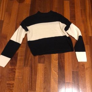 cropped forever 21 sweater worn once